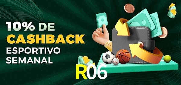 10% de bônus de cashback na R06