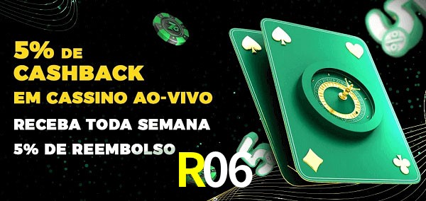 Promoções do cassino ao Vivo R06